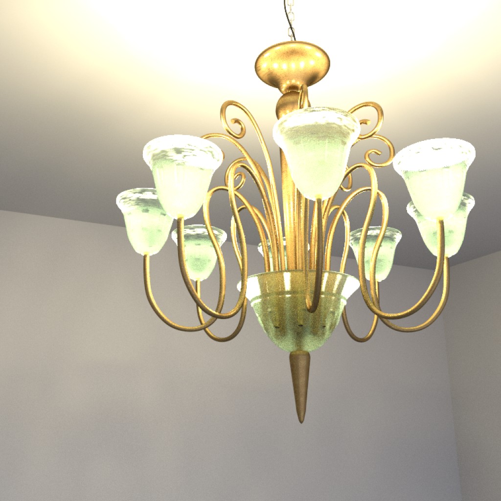 Old chandelier preview image 1